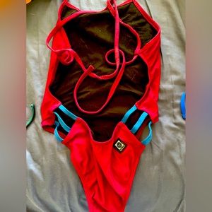 Jolyn, tie back, one piece